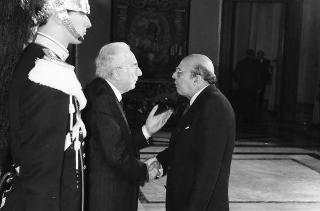 Ricevimento delle Alte Cariche dello Stato per gli auguri di Natale e Capodanno