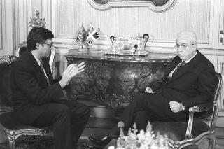 Intervista a Giancarlo Santalmassi ed Enzo Marzo, di RAI TRE, per il programma "Nuovi argomenti televisivi"