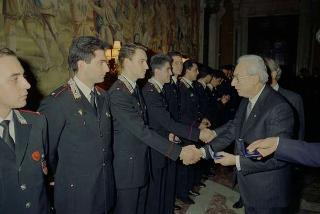 Pranzo offerto dal Presidente della Repubblica Francesco Cossiga per le Accademie Militari e gli Istituti di formazione e perfezionamento per i Quadri direttivi e dirigenziali delle Forze Armate e dei Corpi di Polizia