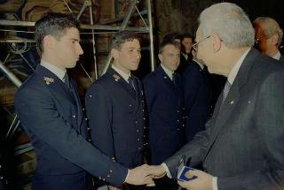 Pranzo offerto dal Presidente della Repubblica Francesco Cossiga per le Accademie Militari e gli Istituti di formazione e perfezionamento per i Quadri direttivi e dirigenziali delle Forze Armate e dei Corpi di Polizia