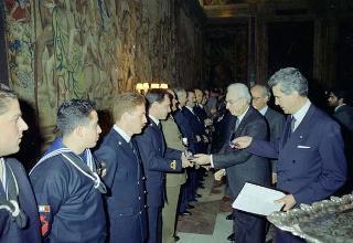 Pranzo offerto dal Presidente della Repubblica Francesco Cossiga per le Accademie Militari e gli Istituti di formazione e perfezionamento per i Quadri direttivi e dirigenziali delle Forze Armate e dei Corpi di Polizia