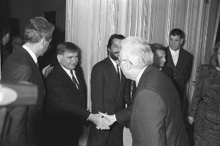 Incontro del Presidente della Repubblica Francesco Cossiga con Budimir Loncar, ministro degli affari esteri della Repubblica Socialista Federativa di Jugoslavia
