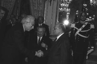 Incontro con i componenti del Consiglio nazionale uscente ed entrante della Federazione dei Maestri del Lavoro d'Italia