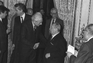 Incontro con i componenti del Consiglio nazionale uscente ed entrante della Federazione dei Maestri del Lavoro d'Italia