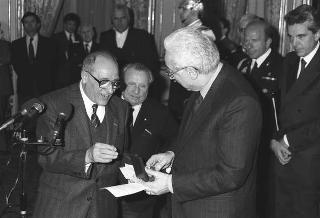 Incontro con i componenti del Consiglio nazionale uscente ed entrante della Federazione dei Maestri del Lavoro d'Italia