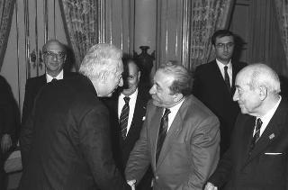 Incontro con i componenti del Consiglio nazionale uscente ed entrante della Federazione dei Maestri del Lavoro d'Italia