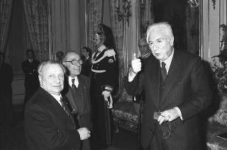 Incontro con i componenti del Consiglio nazionale uscente ed entrante della Federazione dei Maestri del Lavoro d'Italia