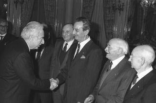 Incontro con i componenti del Consiglio nazionale uscente ed entrante della Federazione dei Maestri del Lavoro d'Italia