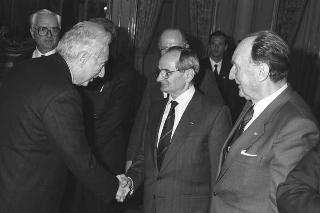 Incontro con i componenti del Consiglio nazionale uscente ed entrante della Federazione dei Maestri del Lavoro d'Italia