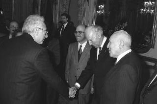 Incontro con i componenti del Consiglio nazionale uscente ed entrante della Federazione dei Maestri del Lavoro d'Italia