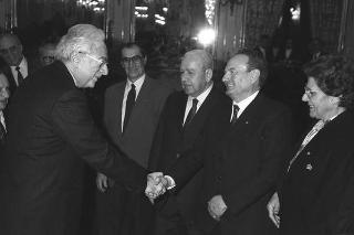 Incontro con i componenti del Consiglio nazionale uscente ed entrante della Federazione dei Maestri del Lavoro d'Italia