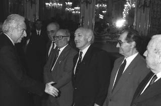 Incontro con i componenti del Consiglio nazionale uscente ed entrante della Federazione dei Maestri del Lavoro d'Italia