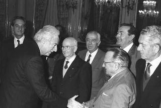 Incontro con i componenti del Consiglio nazionale uscente ed entrante della Federazione dei Maestri del Lavoro d'Italia