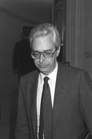 Crisi del VI Governo Andreotti. Il Presidente della Repubblica Francesco Cossiga riceve i rappresentanti dei partiti per le consultazioni