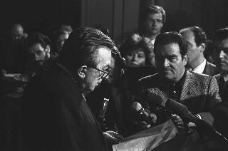 Crisi del VI Governo Andreotti. Il Presidente della Repubblica Francesco Cossiga riceve i rappresentanti dei partiti per le consultazioni