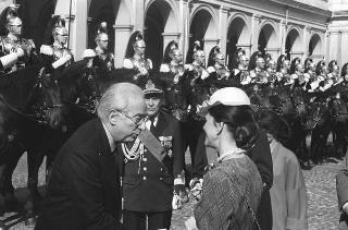 Visita di Stato delle Loro Maestà Il Re Carlo XVI Gustavo di Svezia e la Regina Silvia