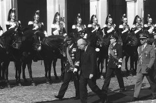 Visita di Stato delle Loro Maestà Il Re Carlo XVI Gustavo di Svezia e la Regina Silvia