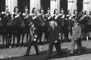 Visita di Stato delle Loro Maestà Il Re Carlo XVI Gustavo di Svezia e la Regina Silvia