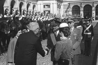 Visita di Stato delle Loro Maestà Il Re Carlo XVI Gustavo di Svezia e la Regina Silvia