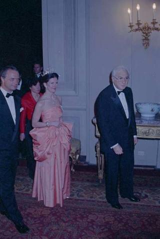 Visita di Stato delle Loro Maestà Il Re Carlo XVI Gustavo di Svezia e la Regina Silvia