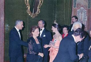 Visita di Stato delle Loro Maestà Il Re Carlo XVI Gustavo di Svezia e la Regina Silvia
