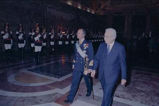 Visita di Stato delle Loro Maestà Il Re Carlo XVI Gustavo di Svezia e la Regina Silvia