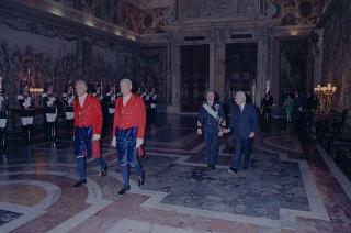 Visita di Stato delle Loro Maestà Il Re Carlo XVI Gustavo di Svezia e la Regina Silvia