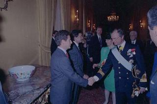 Visita di Stato delle Loro Maestà Il Re Carlo XVI Gustavo di Svezia e la Regina Silvia