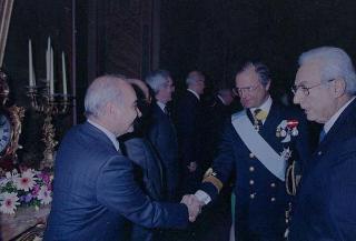 Visita di Stato delle Loro Maestà Il Re Carlo XVI Gustavo di Svezia e la Regina Silvia