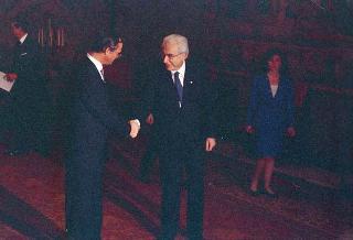Visita di Stato delle Loro Maestà Il Re Carlo XVI Gustavo di Svezia e la Regina Silvia