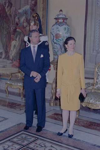 Visita di Stato delle Loro Maestà Il Re Carlo XVI Gustavo di Svezia e la Regina Silvia