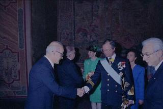 Visita di Stato delle Loro Maestà Il Re Carlo XVI Gustavo di Svezia e la Regina Silvia