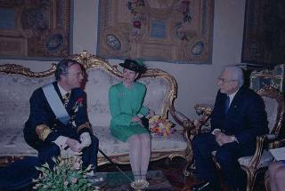 Visita di Stato delle Loro Maestà Il Re Carlo XVI Gustavo di Svezia e la Regina Silvia
