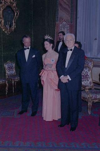 Visita di Stato delle Loro Maestà Il Re Carlo XVI Gustavo di Svezia e la Regina Silvia
