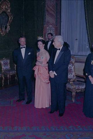 Visita di Stato delle Loro Maestà Il Re Carlo XVI Gustavo di Svezia e la Regina Silvia