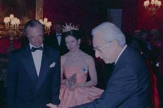 Visita di Stato delle Loro Maestà Il Re Carlo XVI Gustavo di Svezia e la Regina Silvia