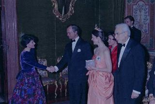 Visita di Stato delle Loro Maestà Il Re Carlo XVI Gustavo di Svezia e la Regina Silvia