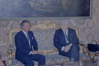 Visita di Stato delle Loro Maestà Il Re Carlo XVI Gustavo di Svezia e la Regina Silvia