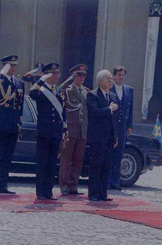 Visita di Stato delle Loro Maestà Il Re Carlo XVI Gustavo di Svezia e la Regina Silvia
