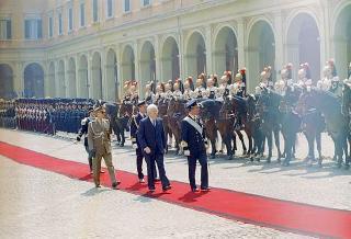 Visita di Stato delle Loro Maestà Il Re Carlo XVI Gustavo di Svezia e la Regina Silvia