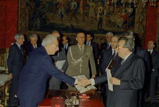 Giuramento del VII Governo Andreotti