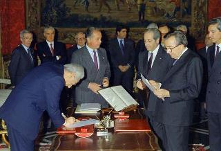 Giuramento del VII Governo Andreotti