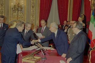 Giuramento del VII Governo Andreotti