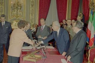 Giuramento del VII Governo Andreotti