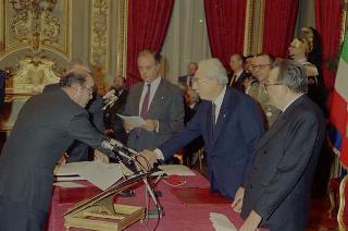 Giuramento del VII Governo Andreotti