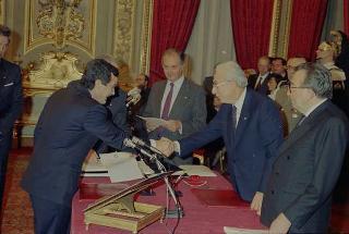 Giuramento del VII Governo Andreotti