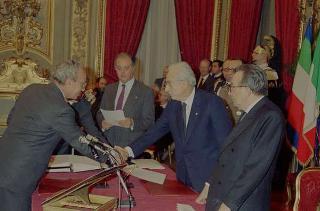 Giuramento del VII Governo Andreotti