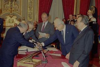 Giuramento del VII Governo Andreotti