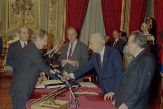 Giuramento del VII Governo Andreotti