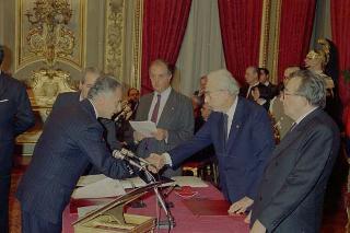 Giuramento del VII Governo Andreotti